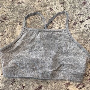 Gray NoBull Women's Sports Bra size Large
